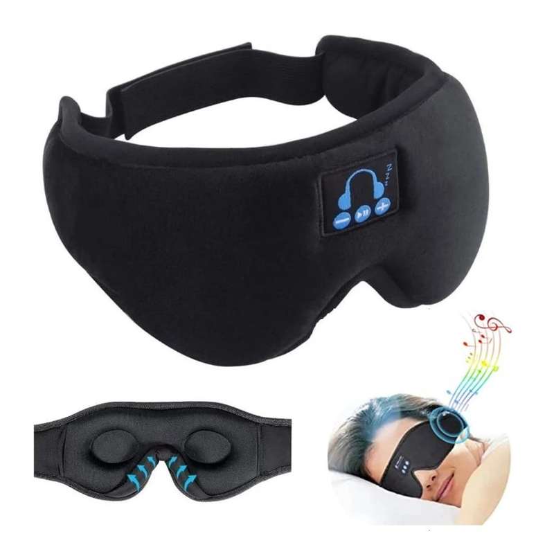 3D Music Sleep Mask Bluetooth Wireless Sleep Headphones
