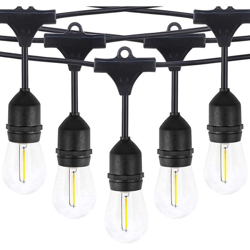 20 LED Vintage Bulb String Lights - 20M Warm White