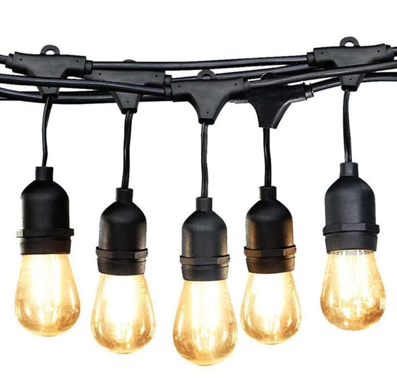 20 LED Vintage Bulb String Lights - 20M Warm White