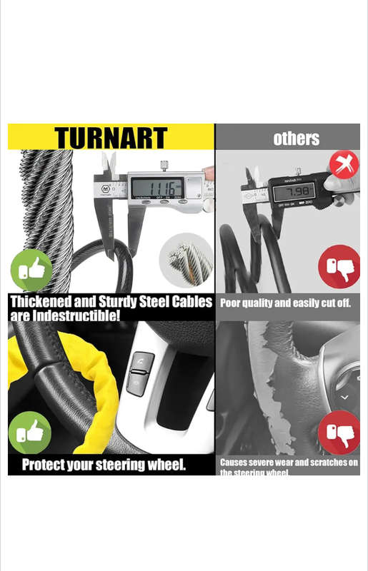 Steering wheel lock anti-theft device