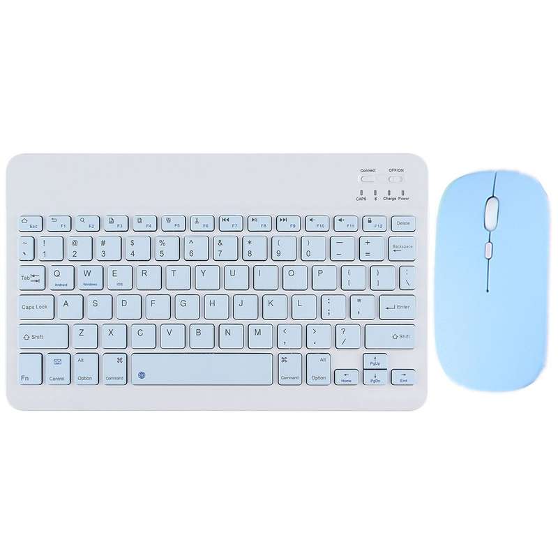Rechargeable Ultra Slim Wireless Bluetooth Keyboard And Mouse Set