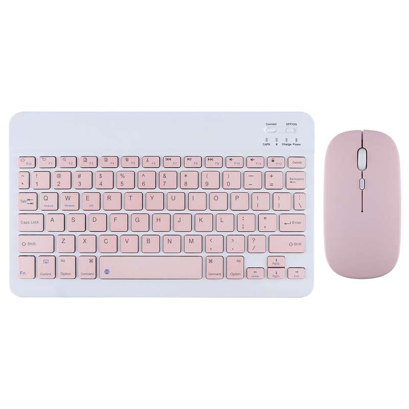 Rechargeable Ultra Slim Wireless Bluetooth Keyboard And Mouse Set