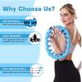 Weighted Hula Hoop for Abdomen Fitness and Waist Toning