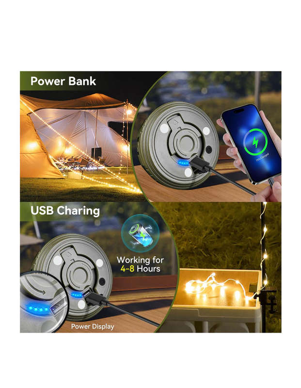 Multifunctional Camping String Light