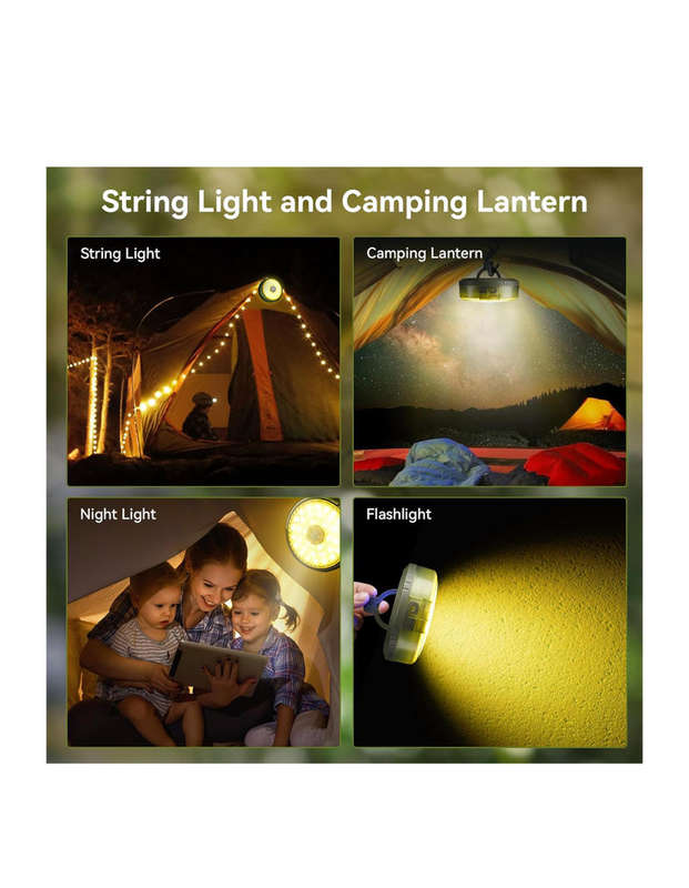 Multifunctional Camping String Light