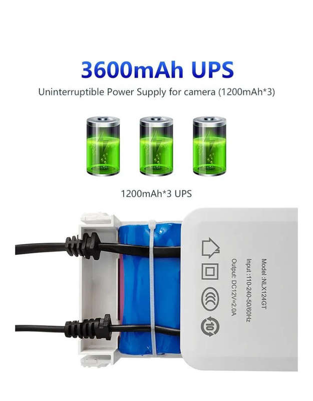 Outdoor Mini UPS Power Bank 12V With Lithium Battery For Router WIFI Camera