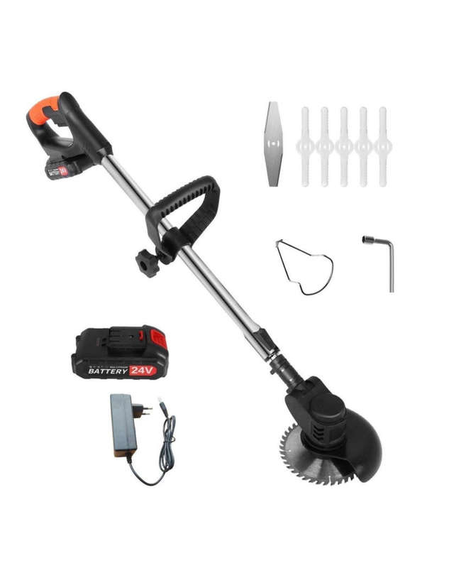 Rechargeable 24 V Cordless Lightweight Electric Grass Mower