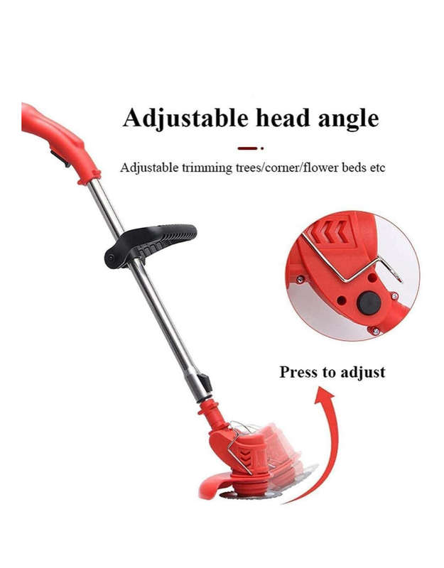 300W 12V Adjustable Handheld Cordless Lawn Grass Weed Trimmer