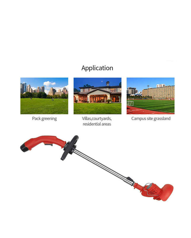 300W 12V Adjustable Handheld Cordless Lawn Grass Weed Trimmer