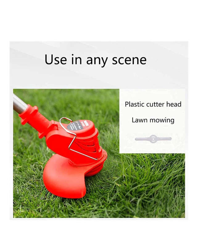 300W 12V Adjustable Handheld Cordless Lawn Grass Weed Trimmer