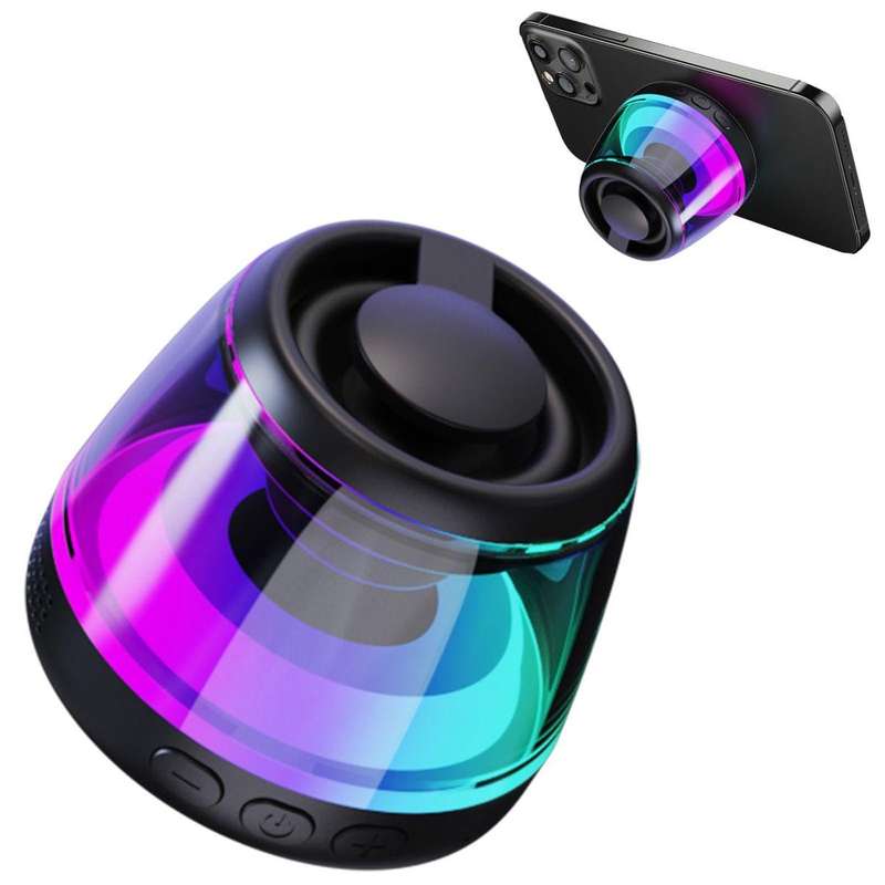 Magnetic Bluetooth Speaker, with RGB Light ,Suitable for multiple devices
