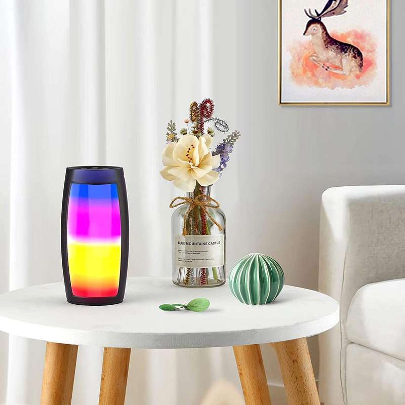 ZQS1202 Super Bass 1500Mah Mini Portable Bluetooth RGB Speaker