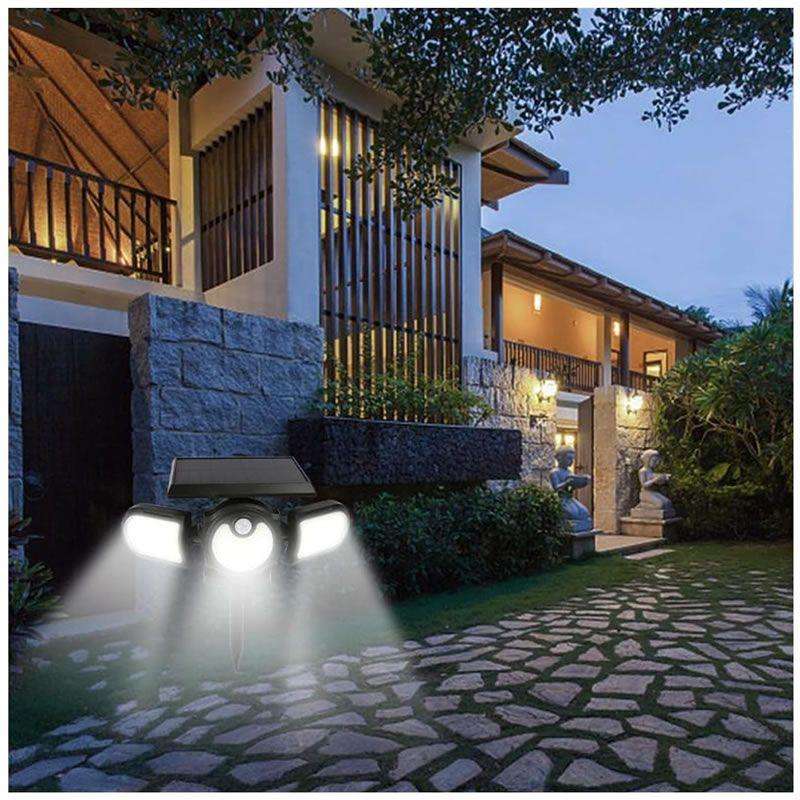 112 LED Waterproof Outdoor Solar Induction Lamp