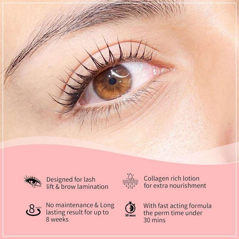 Lash Lift Kit & Eyebrow Lamination - DIY use at home- no experience needed