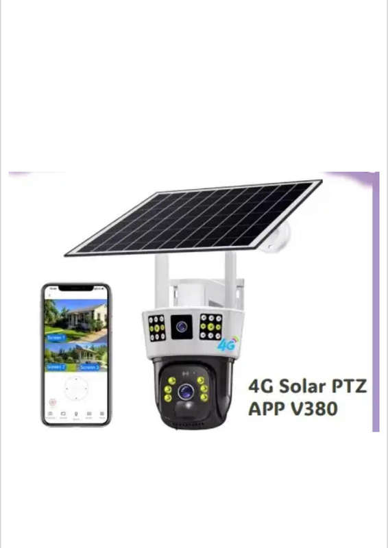 4G Solar PTZ Security Camera