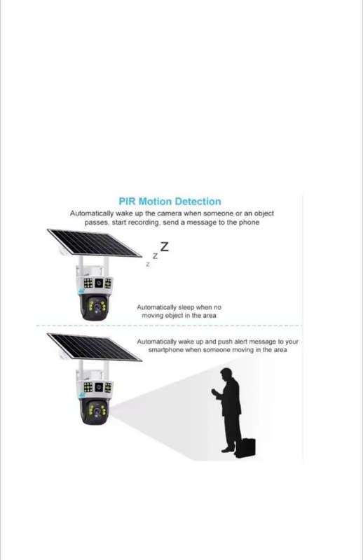 4G Solar PTZ Security Camera