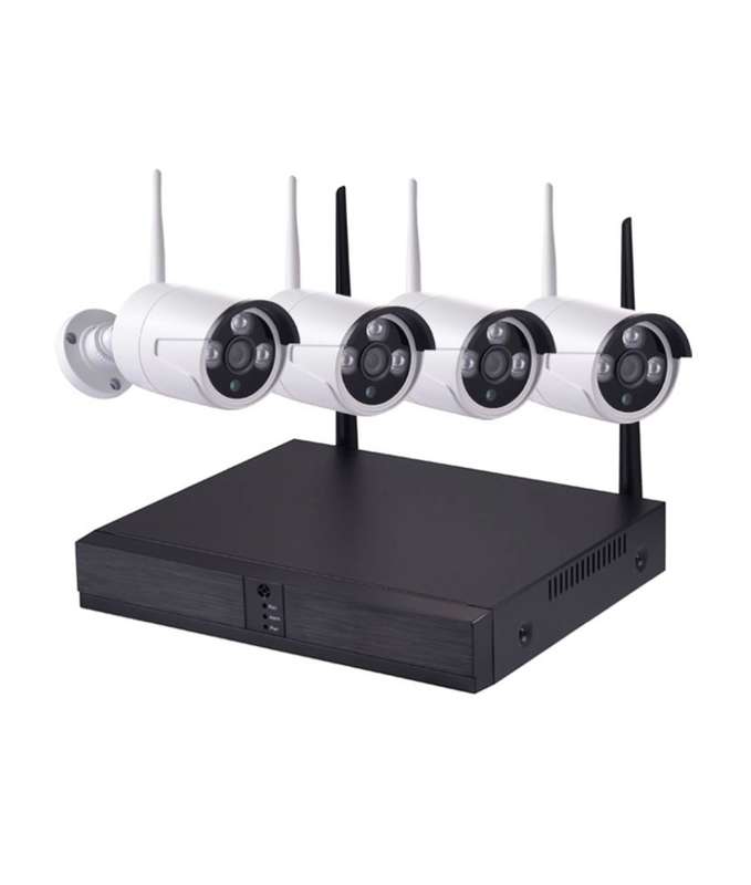 WiFI NVR Kit 4CH 1080P Outdoor camera with 4CH NVR CCTV IP Camera System