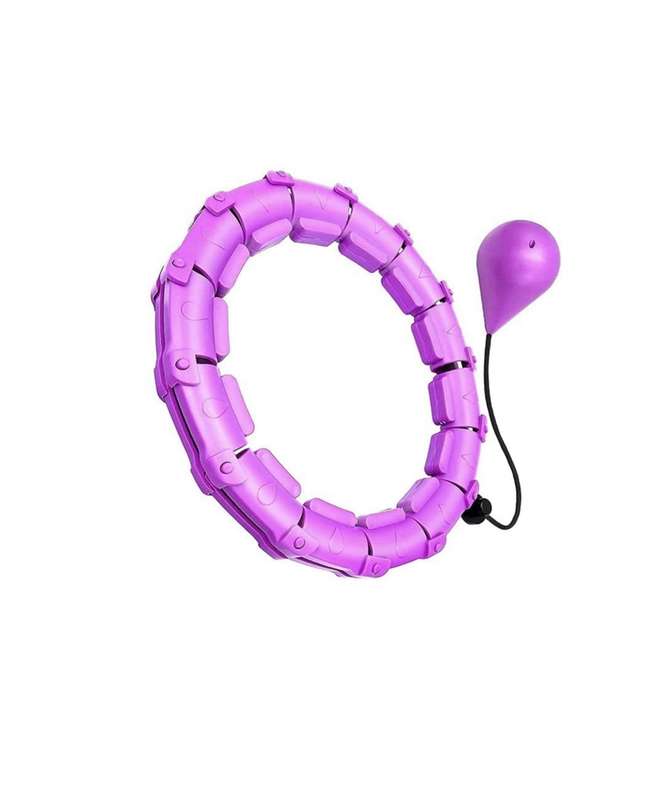 Weighted Hula Hoop for Abdomen Fitness and Waist Toning