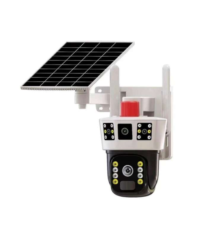 4MP Outdoor Solar Wireless CCTV Security Cameras V380 4G Network Camera
