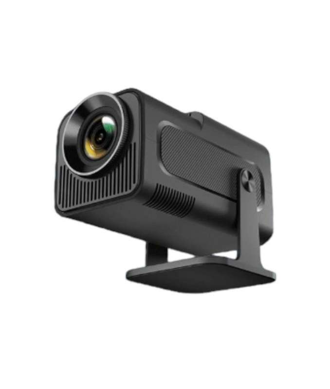 HY320 - 4K Android 11 Multi-Use Projector With 180 Degree Rotation - Black