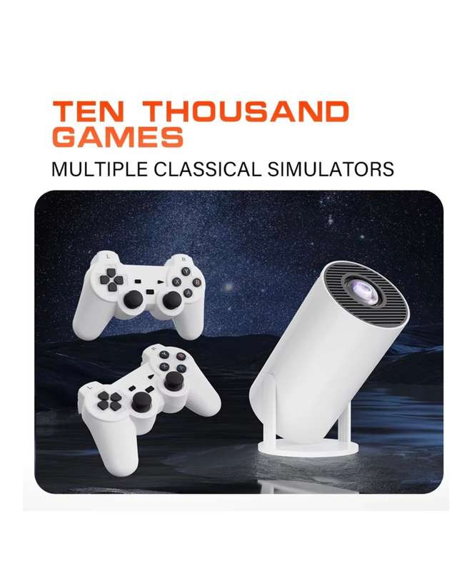 Trending Game Projector Fully Wireless - LCD 4k Projector