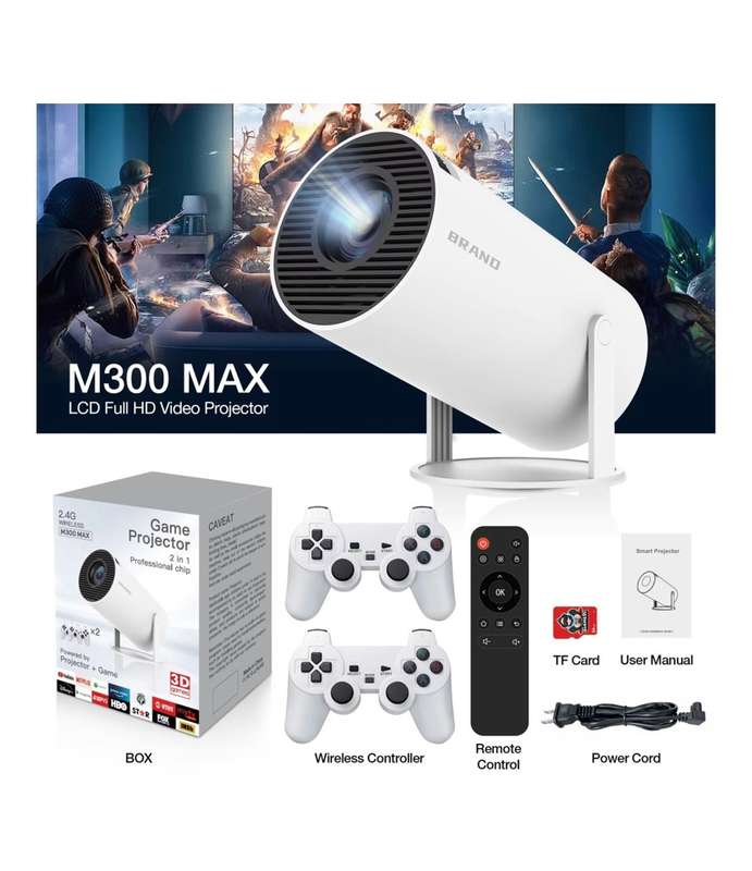 Trending Game Projector Fully Wireless - LCD 4k Projector