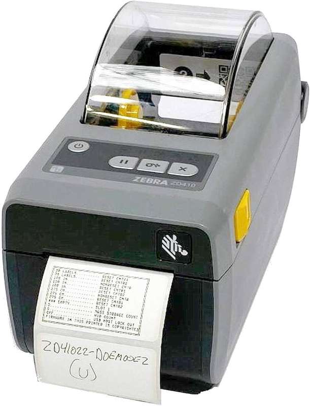 ZEBRA ZD410 Direct Thermal Desktop Printer - USB and USB Host