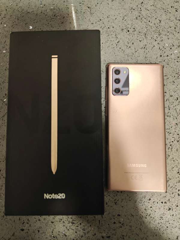 Samsung Galaxy Note 20 Mystic Bronze