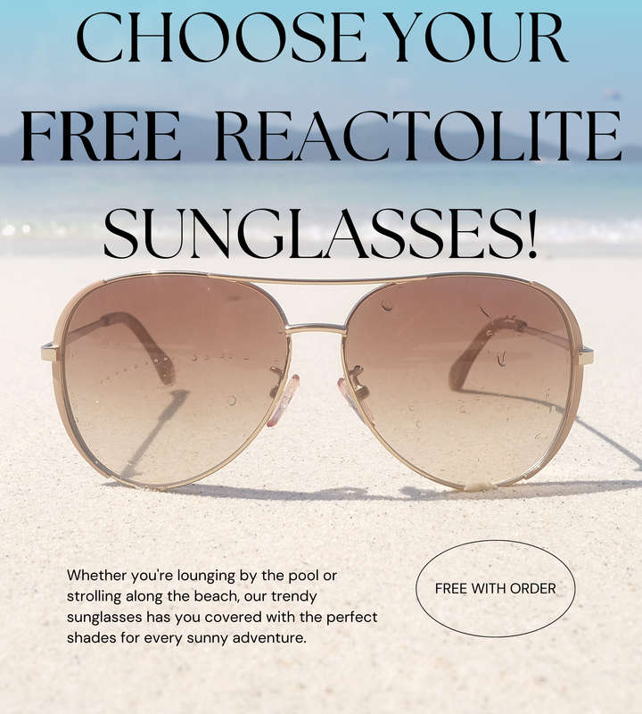 Foster Grant LO0413 +1.50 Reading Glasses - 52-18-140, PD62 ±2mm, Black Lace Sides + FREE Sunglasses