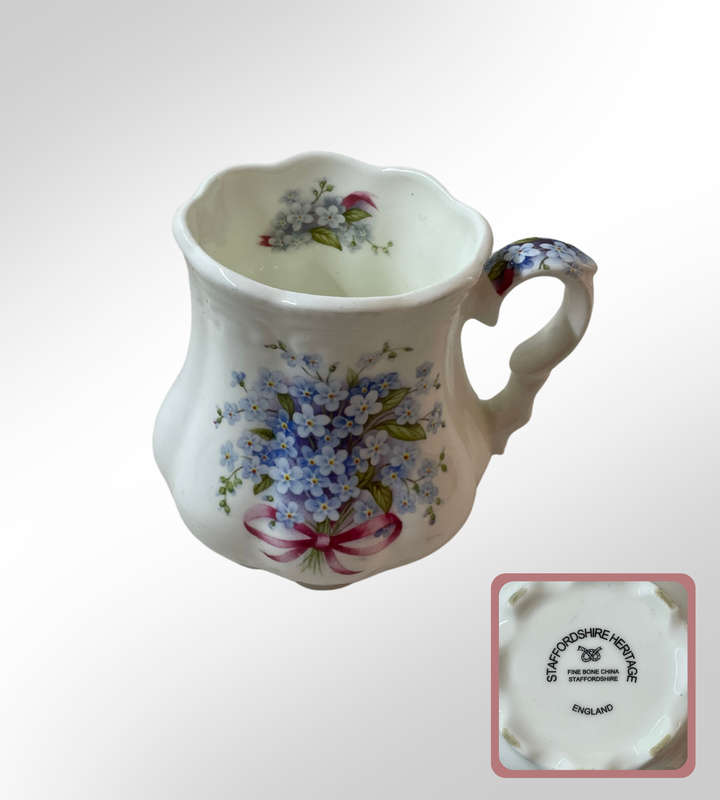 10-Piece Floral Cottage Chic Collection | Royal Worcester, Royal Doulton, Rosenthal, Staffordshire |