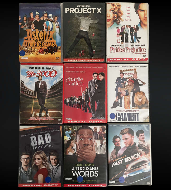 Reduced to clear - 75+ Mixed DVDs  Drama, Action, Comedy & Thriller! Bargain Lot  Used Condition