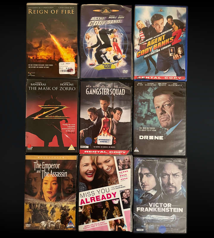 Reduced to clear - 90+ Mixed DVDs  Horror, Thriller, Comedy, Action & Drama! Bargain Lot  Used