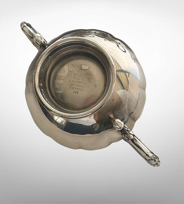 Vintage Marlboro Plate 6-Piece Tea & Coffee Service Set by Morton-Parker Ltd, Canada (1945-1988)