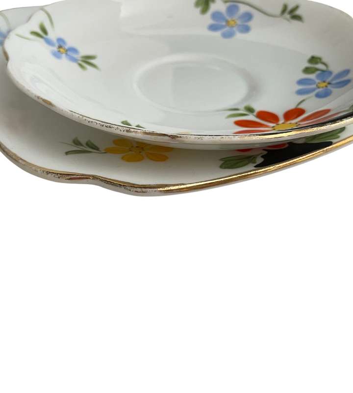 13-Piece Bell China Art Deco Set  Hand Painted, 1930s (1936-1966, England)