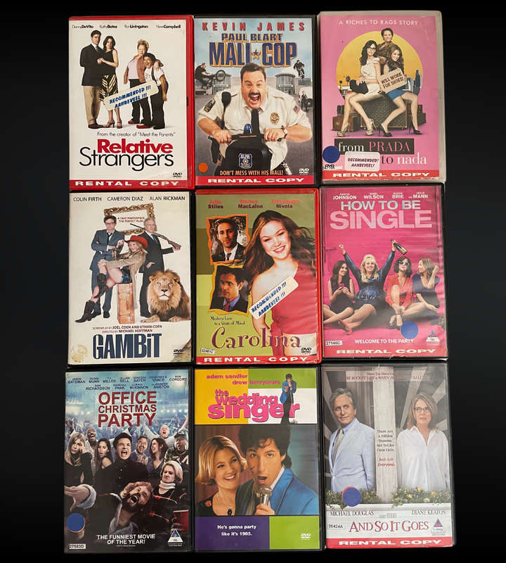 Reduced to clear - 90+ Mixed DVDs  Thriller, Comedy, Action, Drama & Romance! Bargain Lot  Used