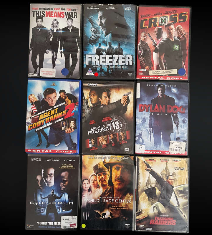 90+ Mixed DVDs