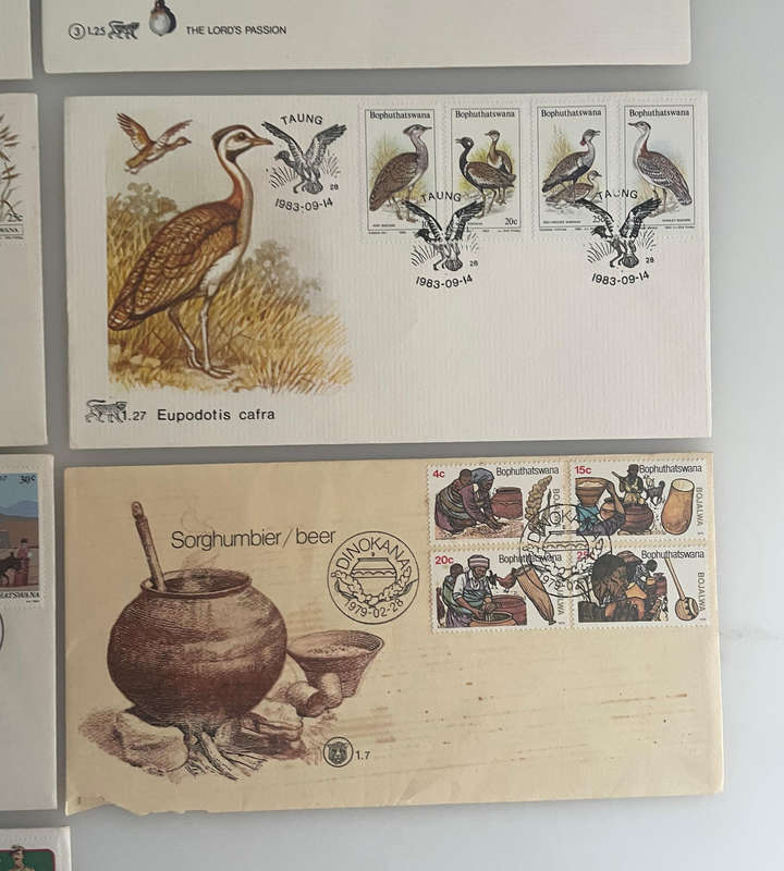Bophuthatswana First Day Covers Lot (11) | 19791984 | Independence, Nature, History & Culture