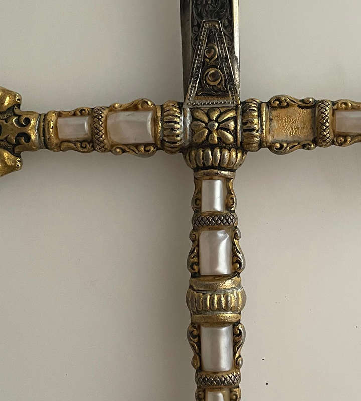 Vintage Robert Presentation Sword  Made in Spain  Ornate Display Fencing Style  78cm