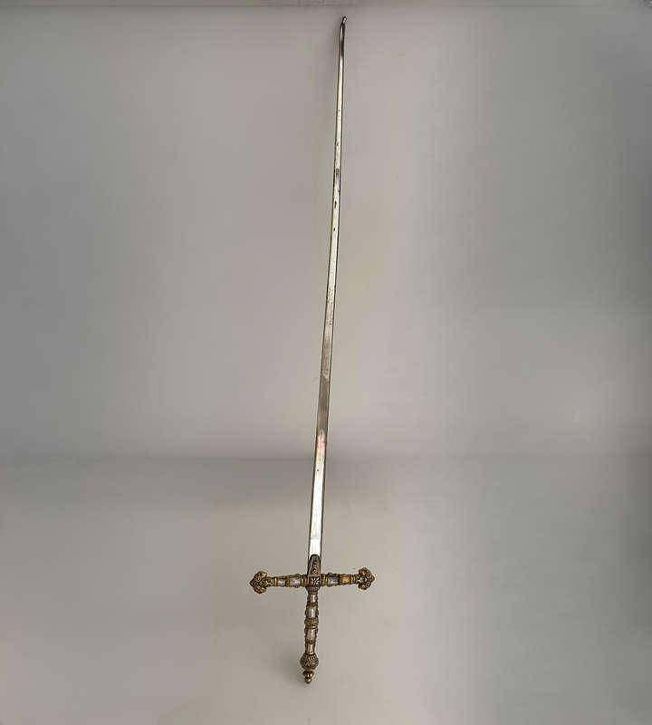 Vintage Robert Presentation Sword  Made in Spain  Ornate Display Fencing Style  78cm