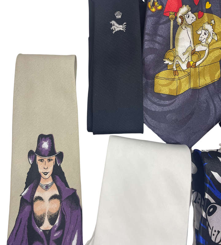 Collection of 21 Stylish Ties + 3 Free | Vinuchi, Kai Long, Pall Mall, Fabio Milano & More