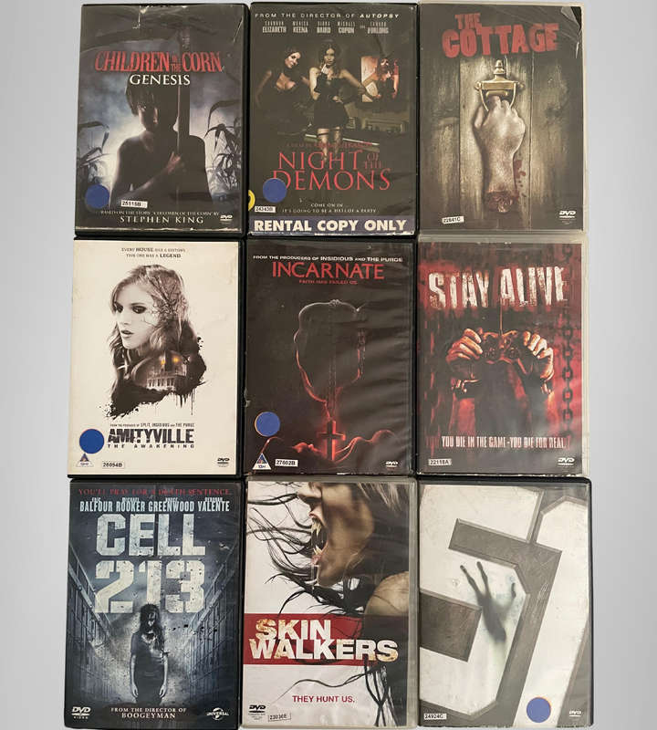 100+ Mixed Genre DVD Lot  Romance, Thriller, Comedy, Family, Horror & Action  Bargain Bundle