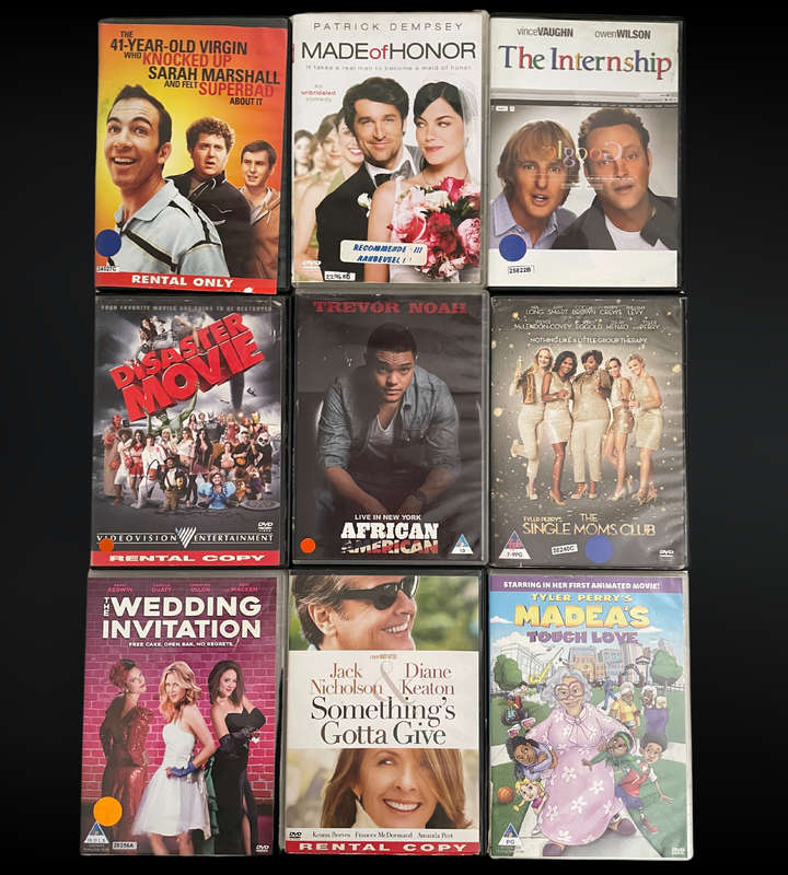 Reduced to Clear - 90+ Mixed DVDs Thriller, Comedy, Action, Drama & Romance! Bargain Lot Used