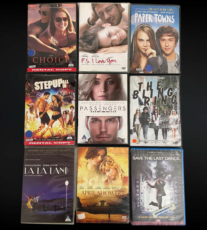 90+ Mixed Genre DVDs  Thriller, Drama, Comedy, Action & More! Bargain Lot  Used Condition