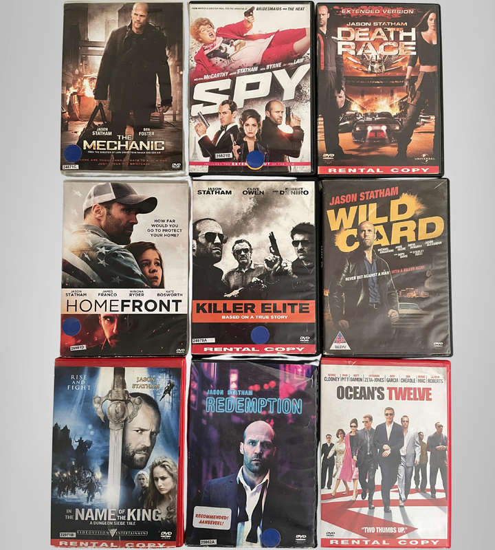 The Ultimate DVD Collection  140+ Movies Best Ever  Freeman, Cruise, Statham & More!