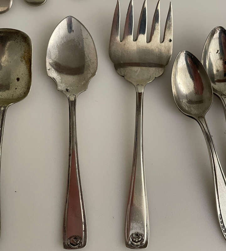 Bulk Lot of 29+ Mix Assorted Cutlery Pieces EPNS
