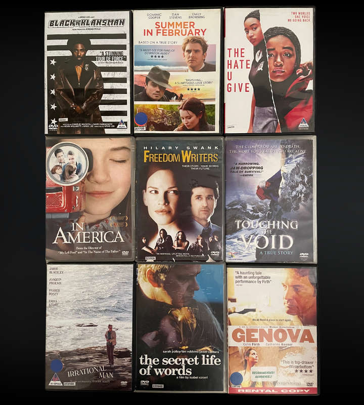 Reduced to clear - 90+ Mixed DVDs  Romance, Thriller, Comedy, Family & Drama! Bargain Lot