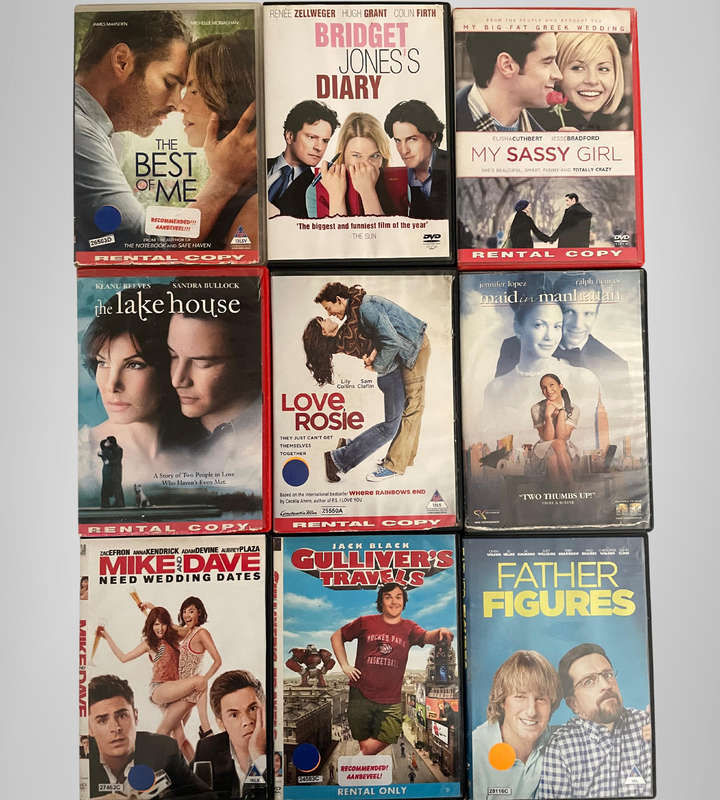 100+ Mixed Genre DVD Lot  Romance, Thriller, Comedy, Family, Horror & Action  Bargain Bundle