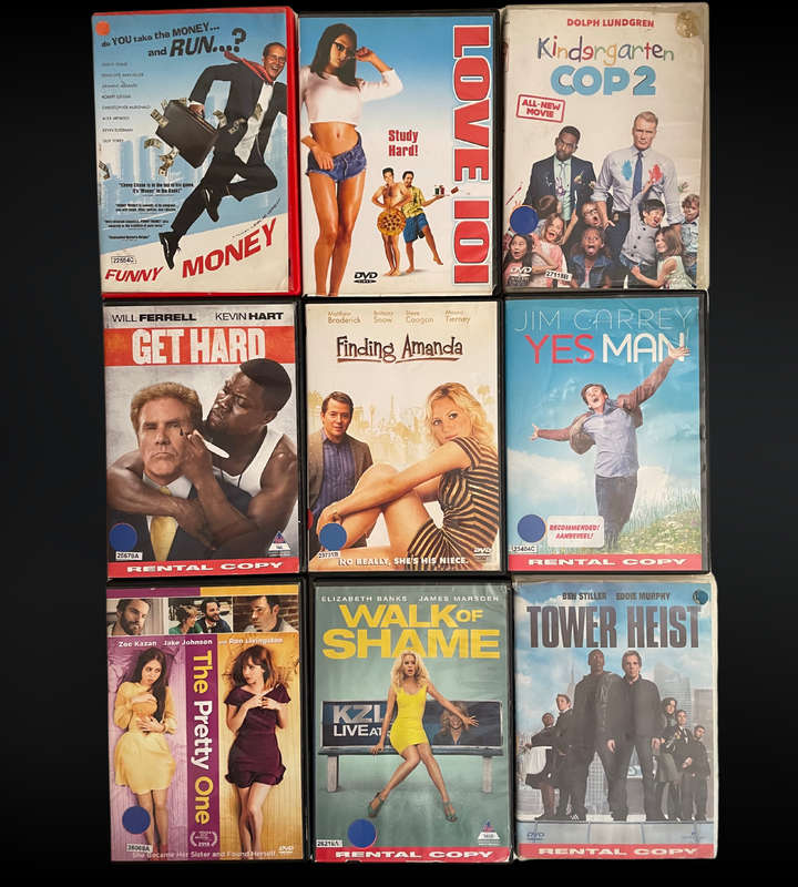 Reduced to clear - 90+ Mixed DVDs  Thriller, Comedy, Action, Drama & Romance! Bargain Lot  Used