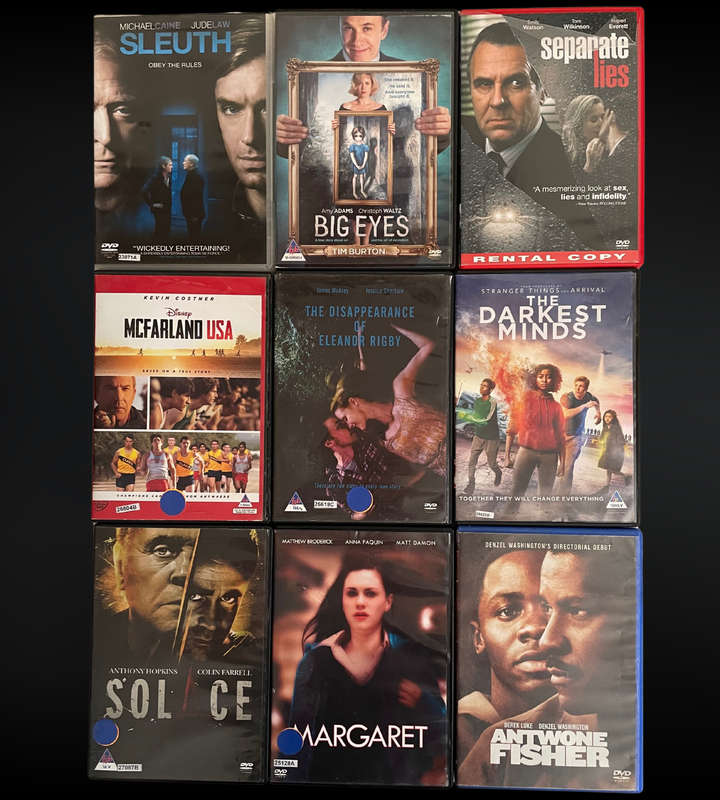 90+ Mixed DVDs