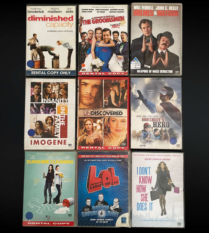 Reduced to Clear - 90+ Mixed DVDs Thriller, Comedy, Action, Drama & Romance! Bargain Lot Used